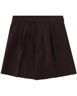 Paul Smith Linen Shorts Size 34 - Black