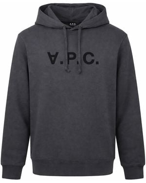 A.P.C. Sweatshirt With Logo - Grey