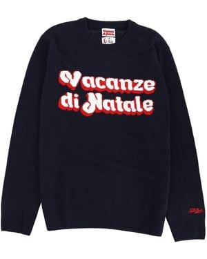 MC2 Saint Barth Graphic Jumper - Blue