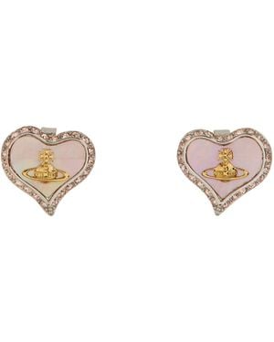 Vivienne Westwood Earrings "Petra" - White