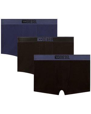 DIESEL 3-Pack Boxer Shorts "Damien" - Black