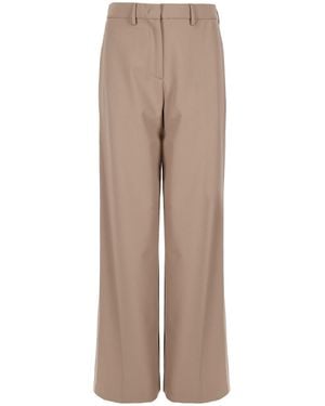 Fabiana Filippi Pantalone Wide Leg - Natural