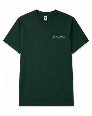Sporty & Rich T-Shirt "Syracuse" - Green