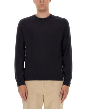Paul Smith Maglia Con Logo - Blu