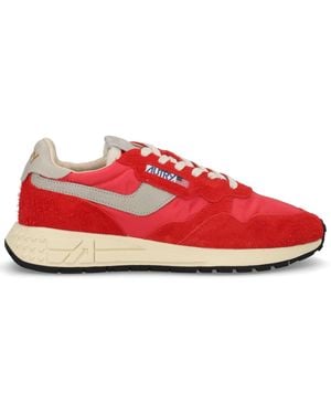Autry "Reelwind Low" Trainers - Red