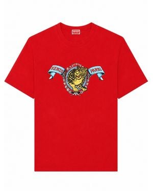 KENZO Graphic T-Shirt - Red