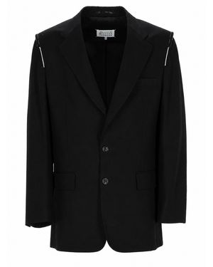 Maison Margiela Giacca Monopetto - Black