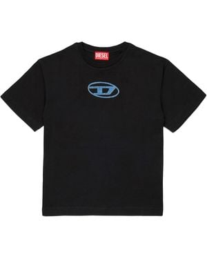 DIESEL T Shirt With Logo - Black