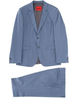 HUGO Two-Piece Extra-Slim-Fit Suit - Blue