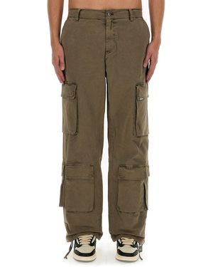 Represent Cargo Trousers - Green