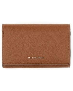 MICHAEL Michael Kors Cow Leather Wallets - Brown