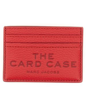 Marc Jacobs Portacarte Con Logo - Red