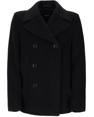 BOSS Giacca Doppiopetto - Black