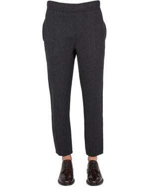 ZEGNA Pantalone Jogging Double - Blu