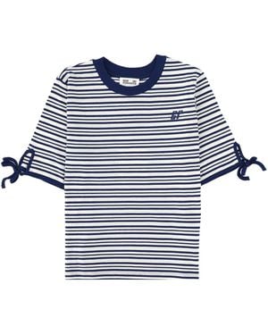 Baum und Pferdgarten T-Shirt "Janet" - Blue