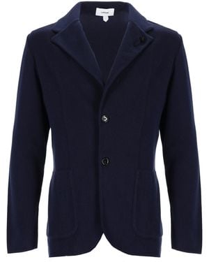 Lardini Knitted Jacket - Blue