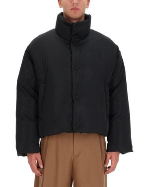 Ami Paris Ami De Coeur" Down Jacket - Black