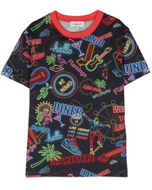 Lanvin T-Shirt Mc Las Vegas - Multicolore