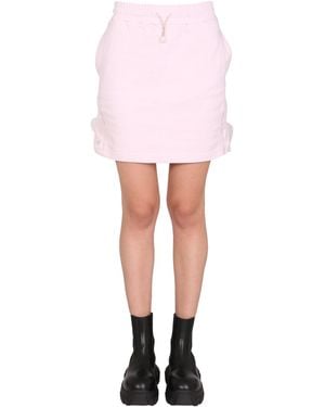 McQ Drawcord" Skirt - Pink