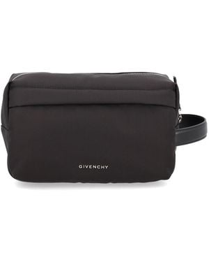 Givenchy Clutch Bag With Logo - Black