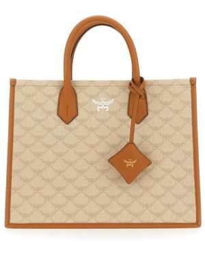 MCM Borsa Medium "Lauretos" - Neutro