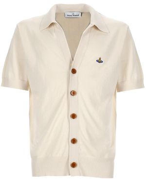 Vivienne Westwood Cardigan Polo - Natural