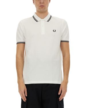 Comme des Garçons Polo "Strong Will" - Bianco