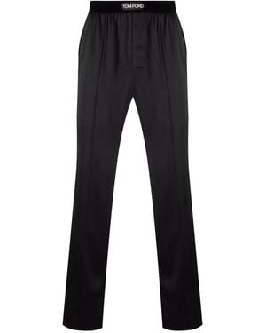 Tom Ford Pantalone Pigiama - Black