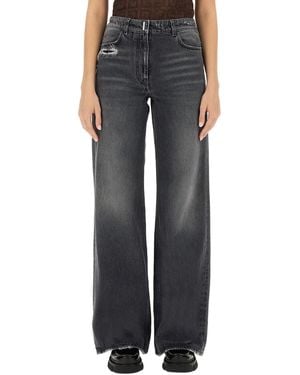 Givenchy Oversize Jeans-Donna - Nero