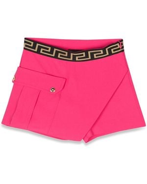Versace Greek Shorts - Pink