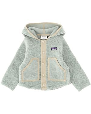 Patagonia Baby Retro Pile Fleece Jacket - White