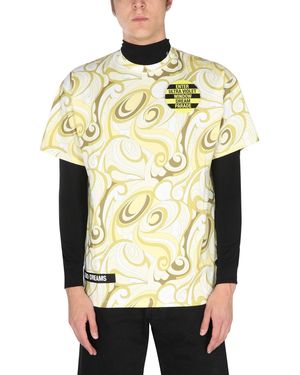 Raf Simons Relaxed Fit Crew Neck T-Shirt - Natural