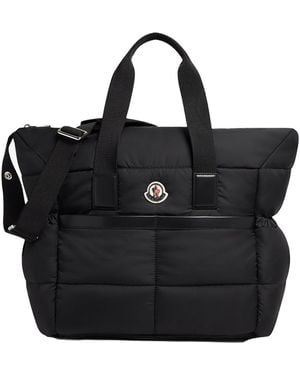 Moncler Logo Changing Bag - Black