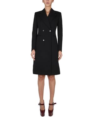 Bottega Veneta CAPPOTTO IN LANA COMPATTA - Nero