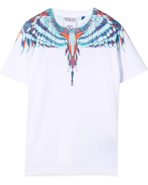 Marcelo Burlon T-Shirt Con Stampa Ali - Blue