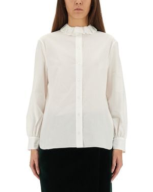Saint Laurent Certified Cotton Shirt - White