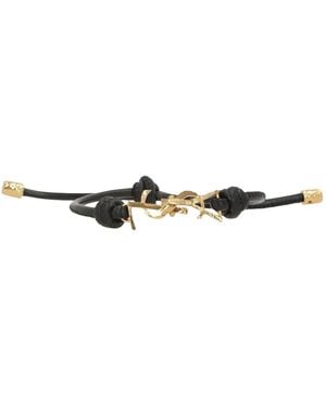 Saint Laurent Bracciale Cassandre - White