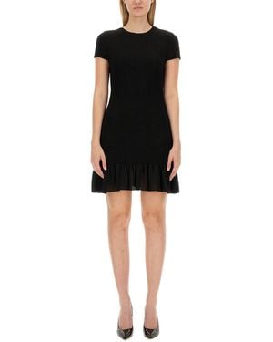 Michael Kors Dress With Short Sleeves - Black