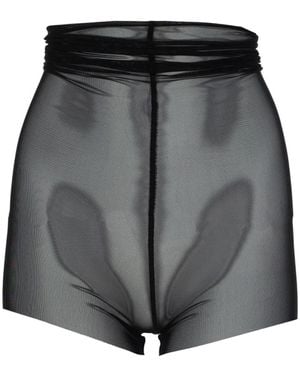 Rick Owens Polyamide Transparent Activewear - Grey
