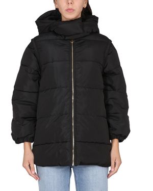 Patou Padded Parka Jacket - Black