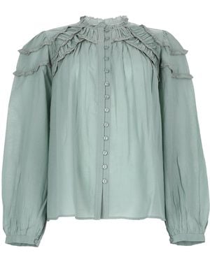 Isabel Marant Blusa "Christa" - Green