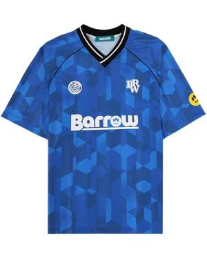 Barrow T-Shirt Con Logo - Blue