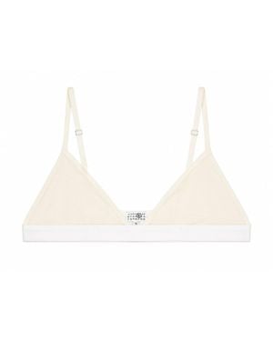 MM6 by Maison Margiela Reggiseno A Triangolo - White