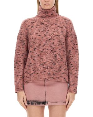 Moschino Turtleneck Shirt - Pink