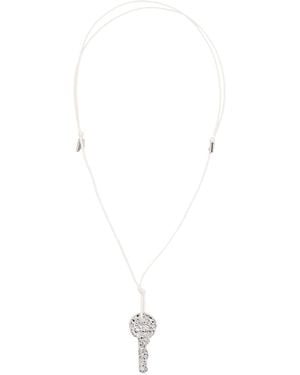 MM6 by Maison Margiela "Key" Necklace - White