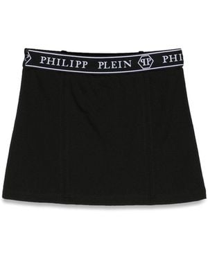 Philipp Plein Short Skirt - Black