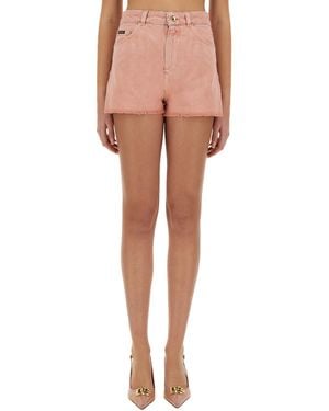 Dolce & Gabbana Denim Shorts - Pink