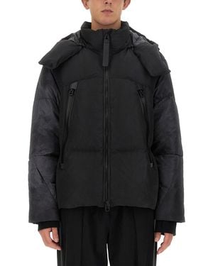 JG1 Jacket With Zip - Black