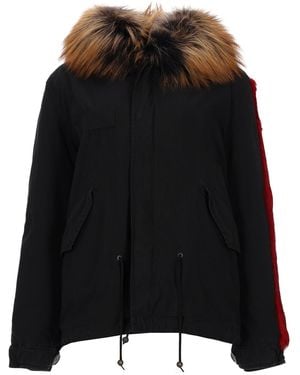 MR & MRS Parka Con Inserti - Black