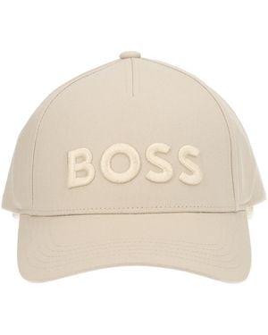BOSS Cappello Da Baseball Con Logo - Natural